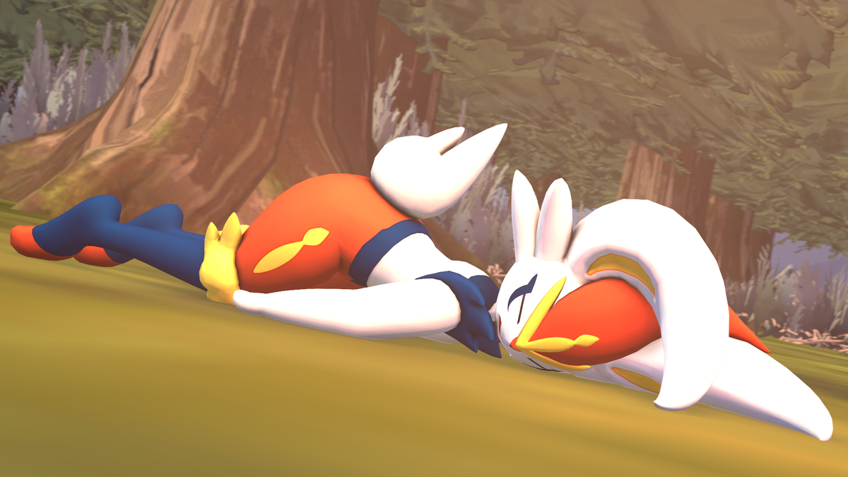 Blindscreen1's tweet photo. [SFM - Commission] Cinderace's Fiery Beatdown

Cinderace tastes its own flames in defeat!

Full pixiv set linked below.
 (1/1) https://t.co/lQhTw4JNv4