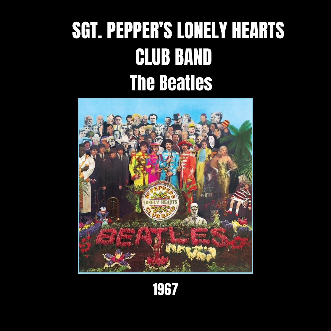 Se cumplen 57 años de Sgt. Peppers Lonely Hearts Club Band! El 26 de mayo de 1967 se publicaba Sgt. Peppers Lonely Hearts Club Band, octavo álbum de estudio de la banda de rock The Beatles Este álbum es uno de los más vendidos en la historia de la música