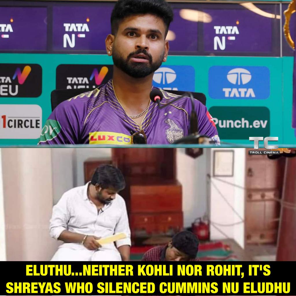 Shreyas 🔥 #KKR #SRH #KKRvsSRH