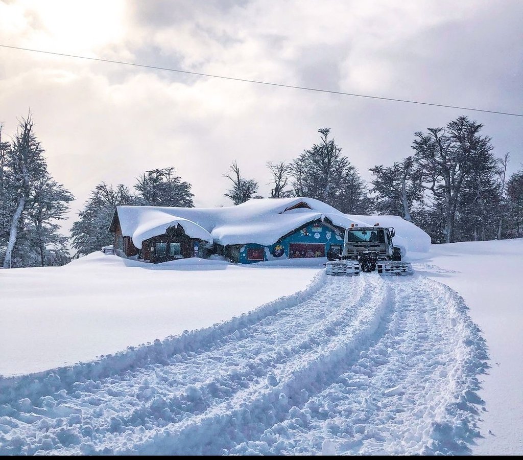 ¡Así de lindo está el Cerro Bayo!Villa la Angostura😍☃️