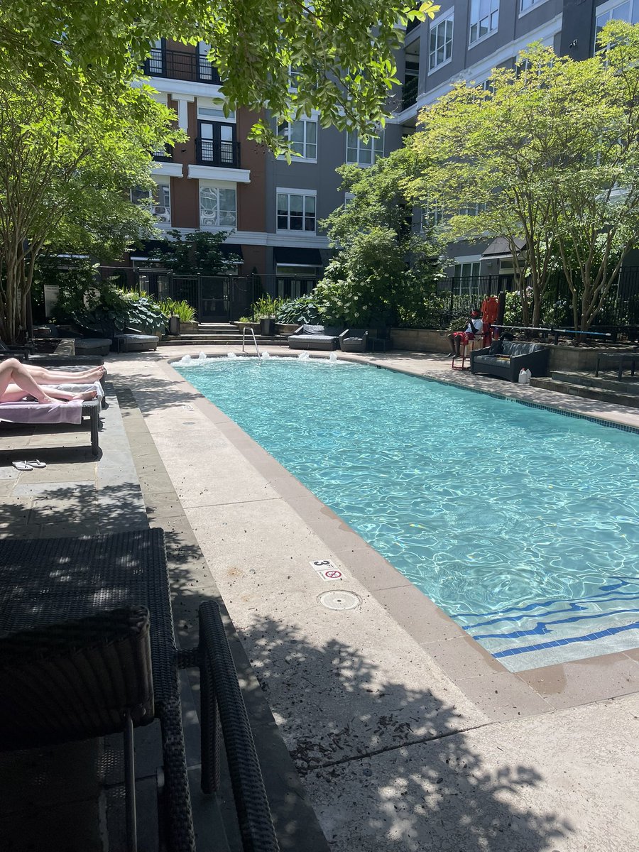 Working this Memoial Day weekend, but celebrating one of the first of many pool days this summer! Enjoy the sunshine Maryland. Tomorrow looks wet 😬