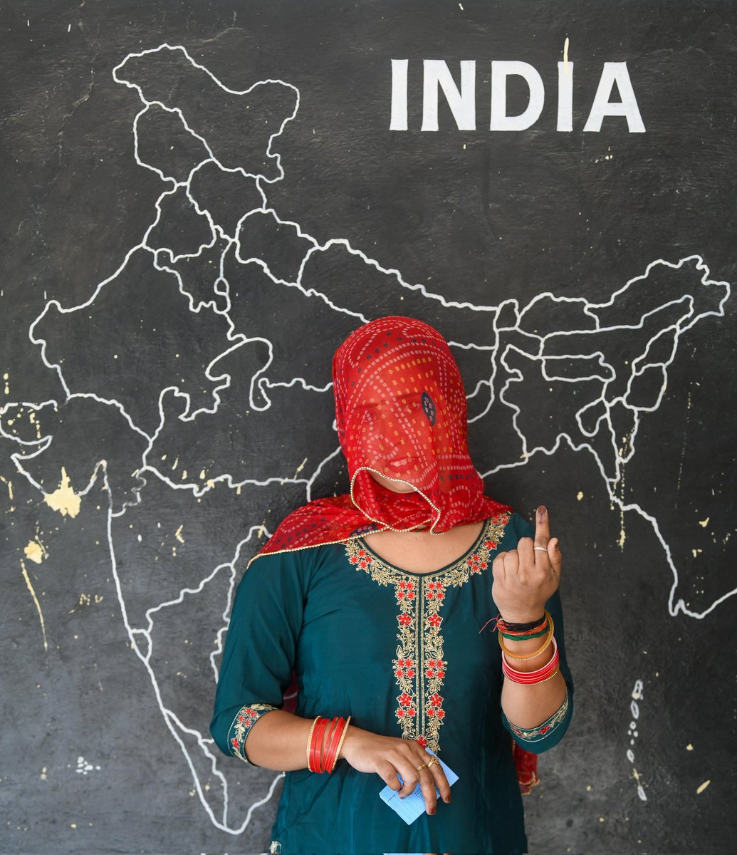 amit_captures's tweet photo. Participation of women voters in 6th phase of general election in Haryana ,India.
Copyright images @amit_captures
#LokSabhaElectons2024 #india #vote #Eci https://t.co/g3vWgFv9Pe