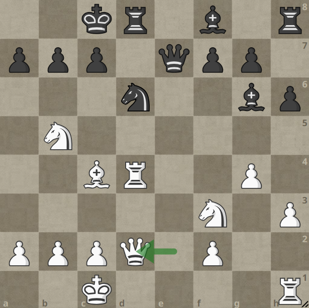 okayishchess's tweet photo. I have played Qd2 in this position. My opponent almost instantly responded with Nxc4, thinking that I can't play Rxc4 because I will lose my Queen 👑 Did I just blunder a Bishop with Qd2 move? 🤔 #chesspunks https://t.co/sTyqmHOZFc