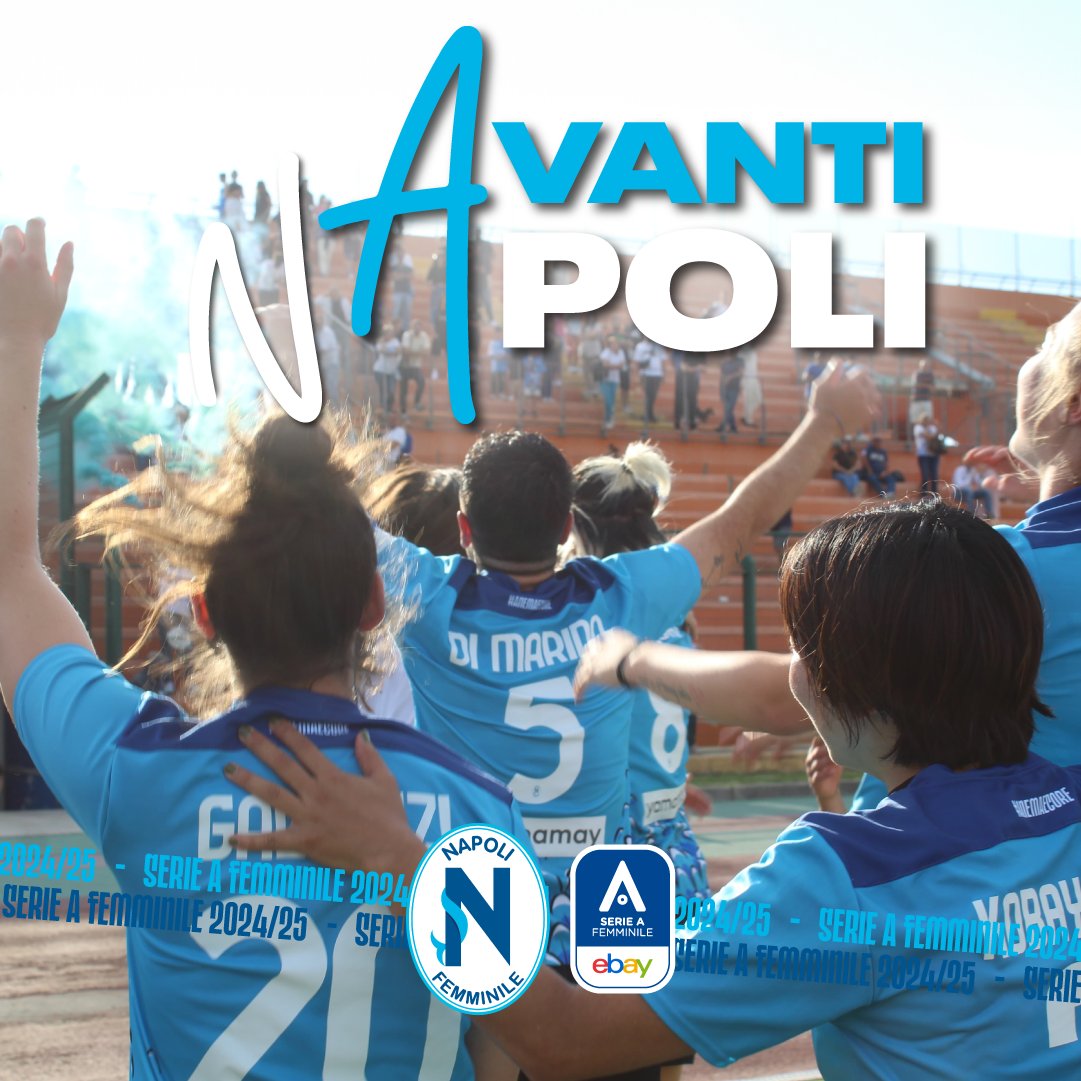 💙 #AvantiNApoli: le azzurre vincono lo spareggio con la Ternana ed è ancora #SerieAFemminile!

#forzanapoli #forzanapolisempre