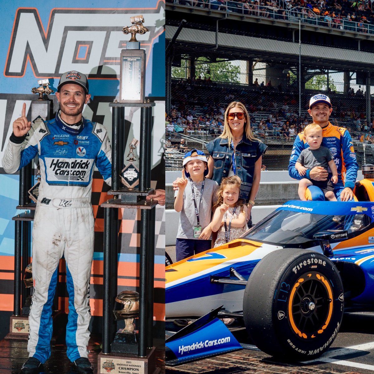It’s not everyday that the defending Knoxville Nationals Champion competes at the Indy 500! Good luck today Kyle!
