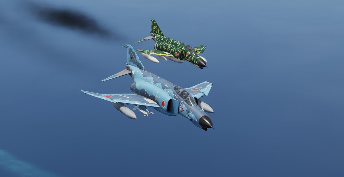 OTARU_D_A_F's tweet image. ファントムで初のマルチプレイ！
離着陸だけでもめちゃ楽しかったです！
#DCS #F4E