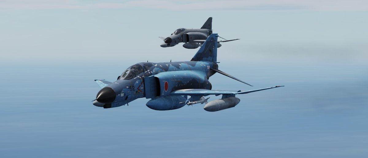 OTARU_D_A_F's tweet image. ファントムで初のマルチプレイ！
離着陸だけでもめちゃ楽しかったです！
#DCS #F4E