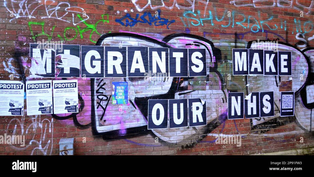 DrRobgalloway's tweet photo. Today @Nigel_Farage said  immigration is to blame for the NHS's failings

100% wrong. We are utterly dependant on immigrants who work in the NHS

For all those immigrants who work in the NHS - thank you, please know you are appreciated so so much and apologies for the tripe @reformparty_uk spout.