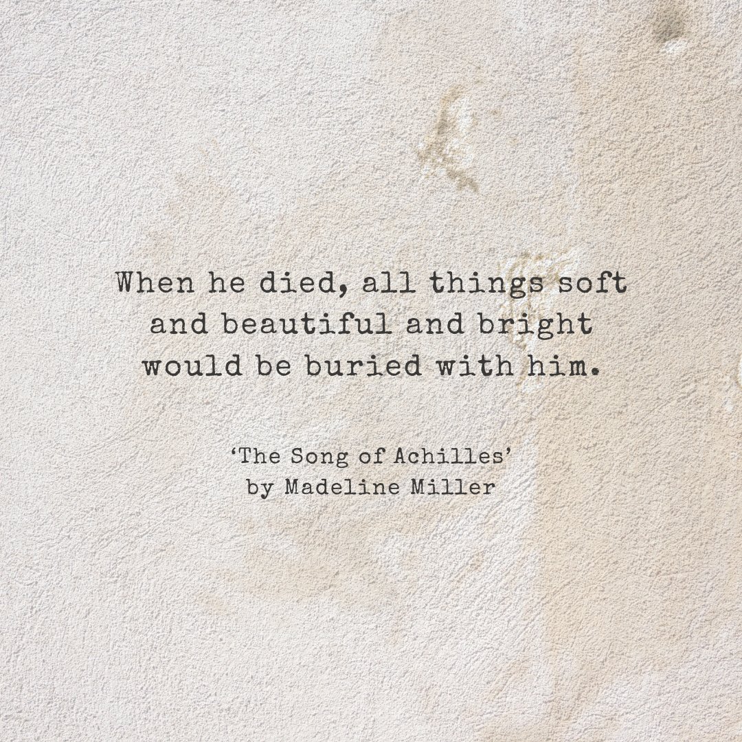Achille Quotes Madeline Miller Quote: &ldquo;Patroclus.&prime; Achilles Did