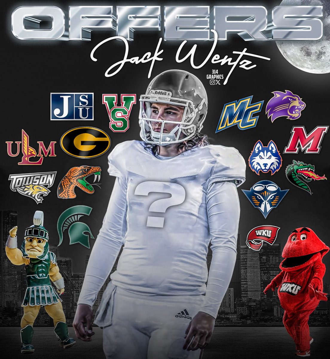 So blessed to receive all these offers while my time in the portal . Commitment post coming soon thank you to all these university that gave me an opportunity to further my career ! Couldn’t have done it without @SpecialTeamsU / @EnnsZoneKicking