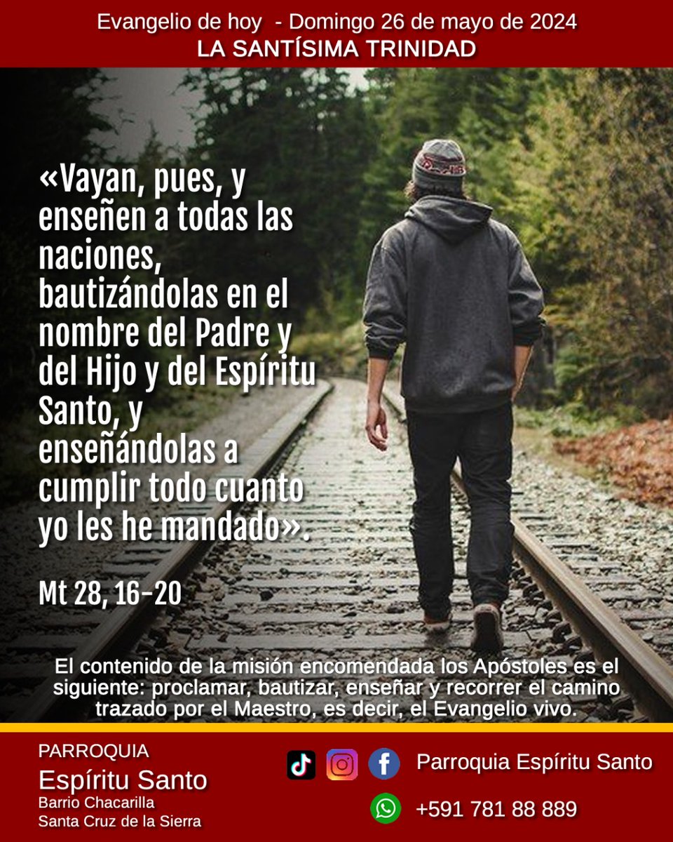 HPinilla's tweet photo. Evangelio del día https://t.co/JZAmibfO71