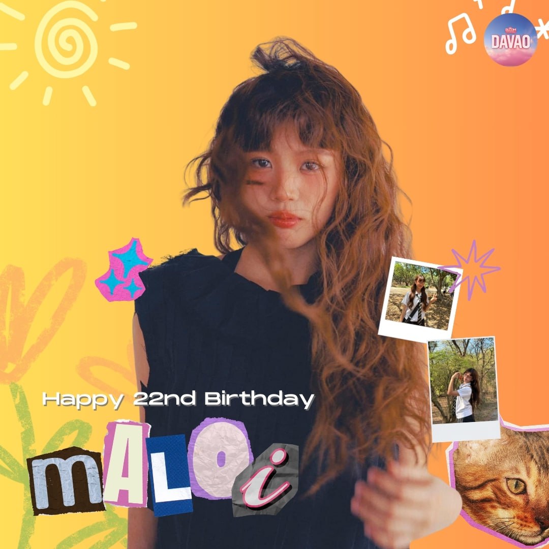 Like the word Lucky, we BLOOMS have been the luckiest to have you as our idol. In the midst of uncertainties, you are the light that shines through the color of the sun 🌻 

Happiest birthday to our Maloi 💛 <a href="/bini_maloi/">Maloi Ricalde ౨ৎ</a>
