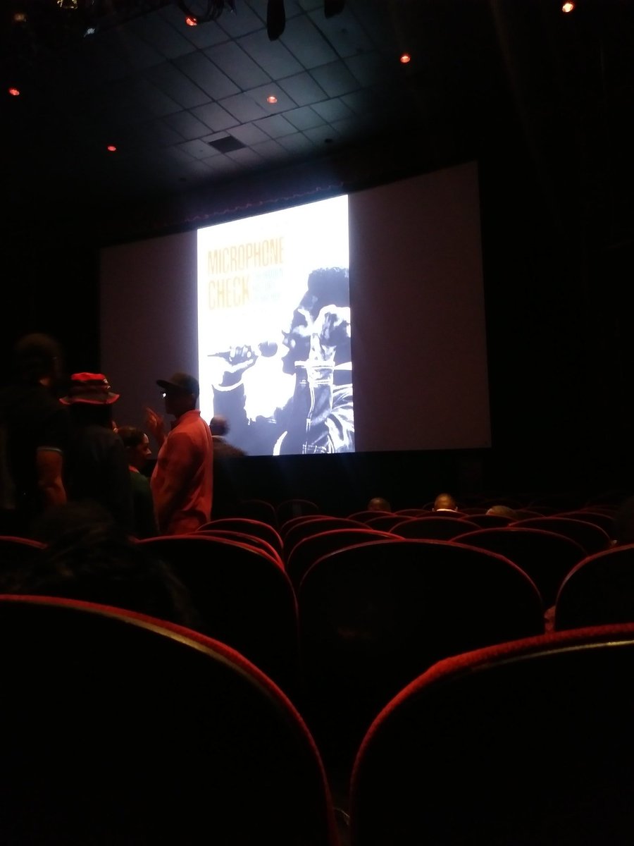 Was at the SVA theater #MicrophoneCheck
@tariqnasheed
Had a great time and the documentary is on point and a must see. Our culture Our creation! #FBA