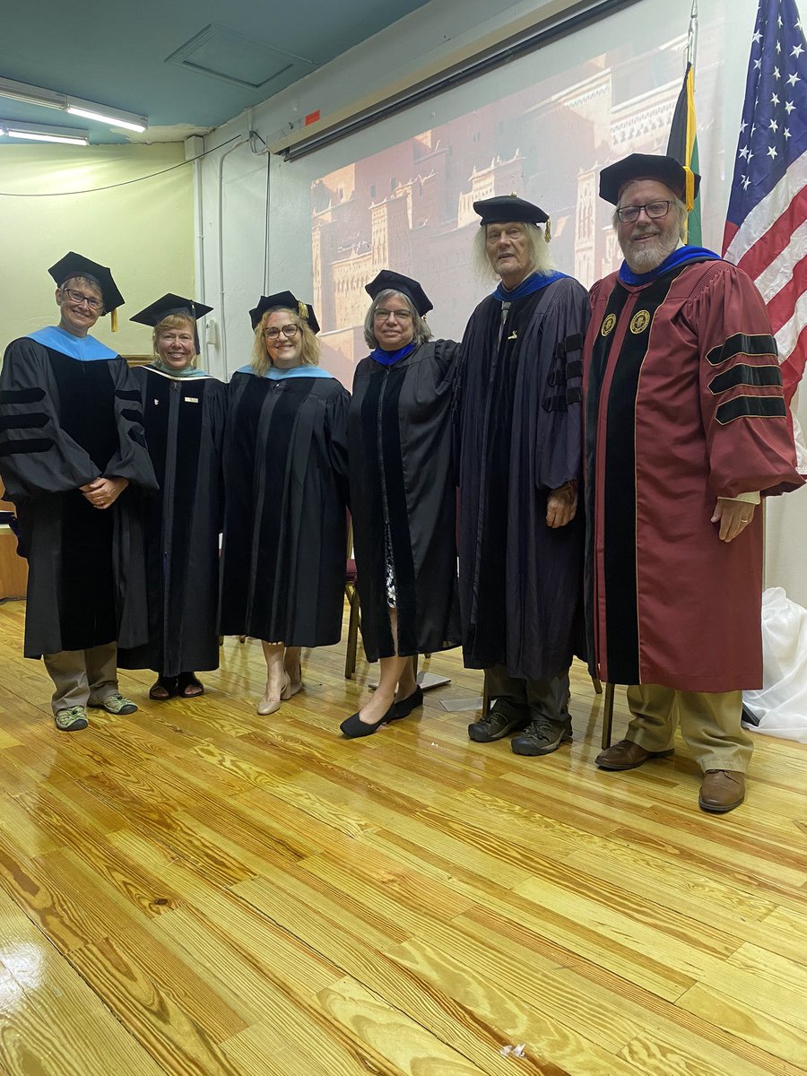 Final Jamaica commencement in MoBay! Congratulations, @WCU graduates! #WCU @wcu_ceap #Changemakers