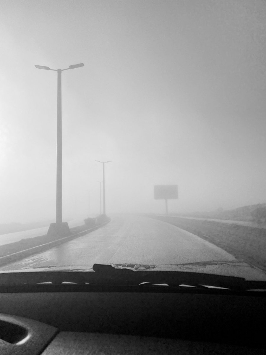 #Ushuaia cubierta por niebla