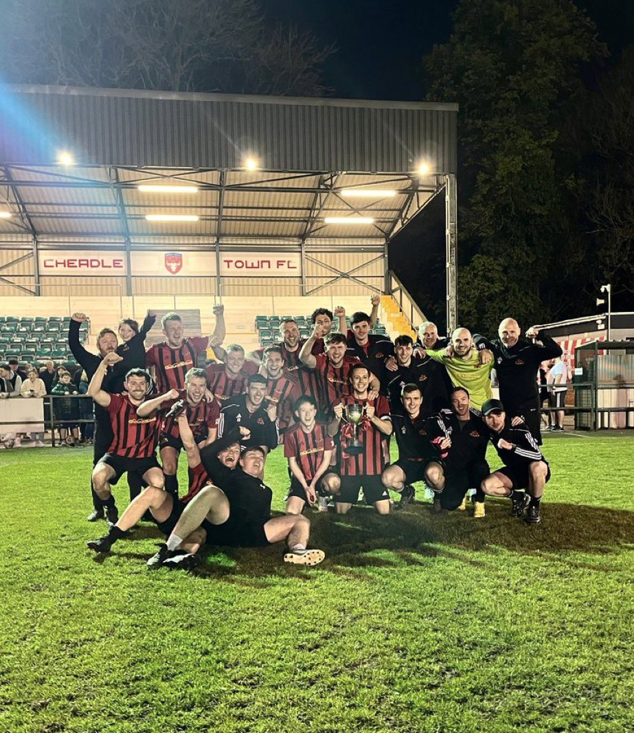 2023/24 Season <a href="/CheshireFL/">Cheshire Football League ⚽️</a> 
Played 44
Won 36
Scored 130
Treble Winners 🏆🏆🏆 
Three years building this <a href="/PoyntonFC/">Poynton FC</a> 

8 seasons in management - 12 x 🏆