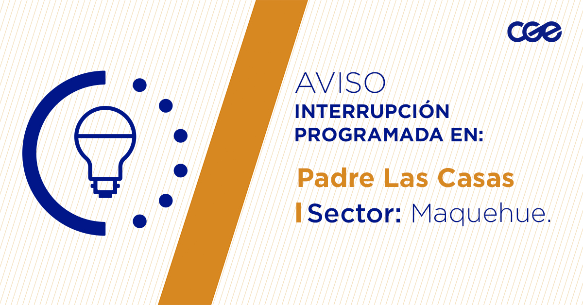 Para mejorar la calidad del suministro de nuestros clientes de #PadreLasCasas, este miércoles, entre 09:30 y 15:30 horas, se realizará una #InterrupciónProgramada (sectores en la imagen 👇) debido a trabajos de mejoras. Recuerda desconectar tus artefactos 🔌