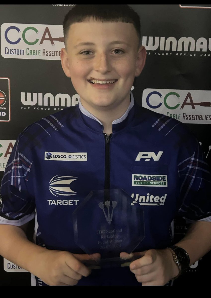 Congratulations Mitchell Lawrie winning the JDC Scotland Gibraltar qualifier 15 👏🏻 #targetdarts #Elite1 @TargetElite1