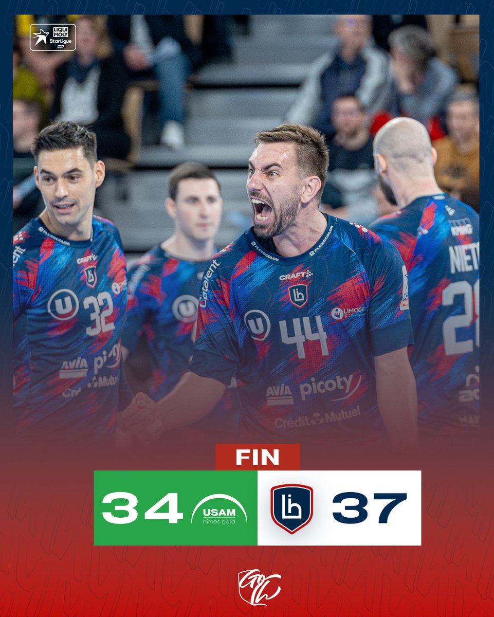 𝟱𝗲 𝗽𝗹𝗮𝗰𝗲 𝘃𝗲́𝗿𝗼𝘂𝗶𝗹𝗹𝗲́𝗲 🔐

ILS L’ONT FAIT ! Nos limougeauds s’imposent à Nîmes après une immense partie ✅

Bien joué les gars !!