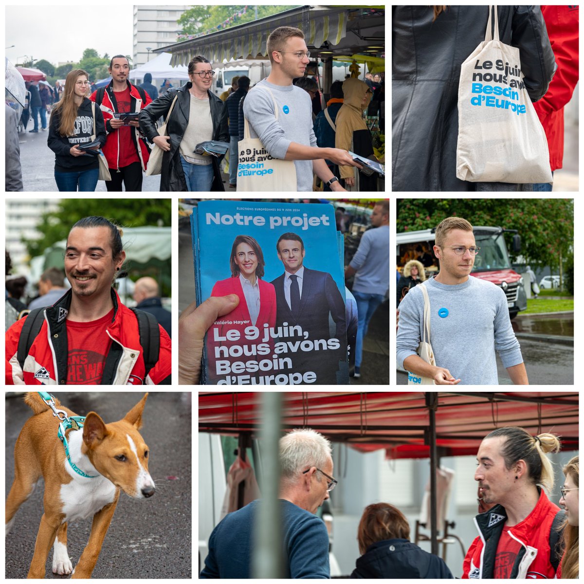 🎉 Hello Cherbourg

Ce matin, sous la pluie ☔️, nous étions sur le terrain pour vous parler de @s_yoncourtin, qui défend la #Normandie au quotidien au #ParlementEuropéen !

Elle ne vient pas juste pour chauffer le banc comme #Bardella 😉

Le #9juin, on vote #BesoinDEurope.