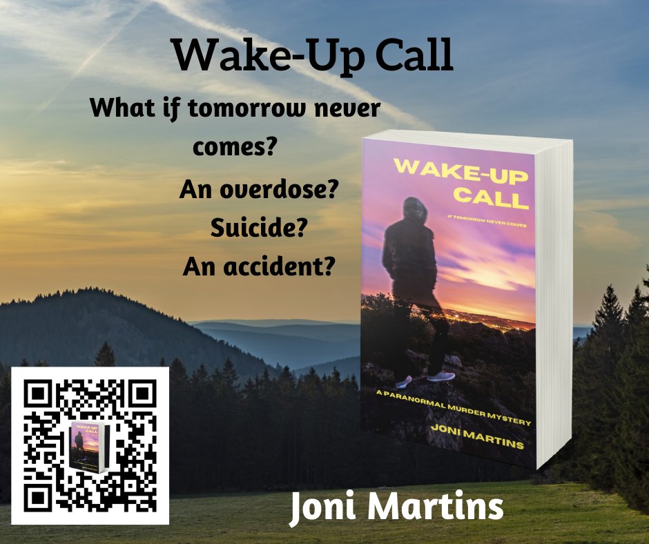 Family, friendship, and betrayal. Can he discover the truth before his family gets killed? Wake-Up Call by @JoniMartins3 books2read.com/u/4X0wXe Available now! #IARTG #paranormal #murdermystery ⭐️⭐️⭐️⭐️⭐️”A creepy whodunnit.” ⭐️⭐️⭐️⭐️⭐️I truly enjoyed this book, and you will too.