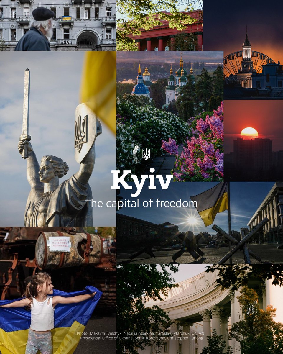 Ancient yet still young. Timeless yet trendy. Revered yet vibrant. Traditional yet innovative. And endlessly courageous, just like its people. This is all about Kyiv – the host city of freedom 🇺🇦