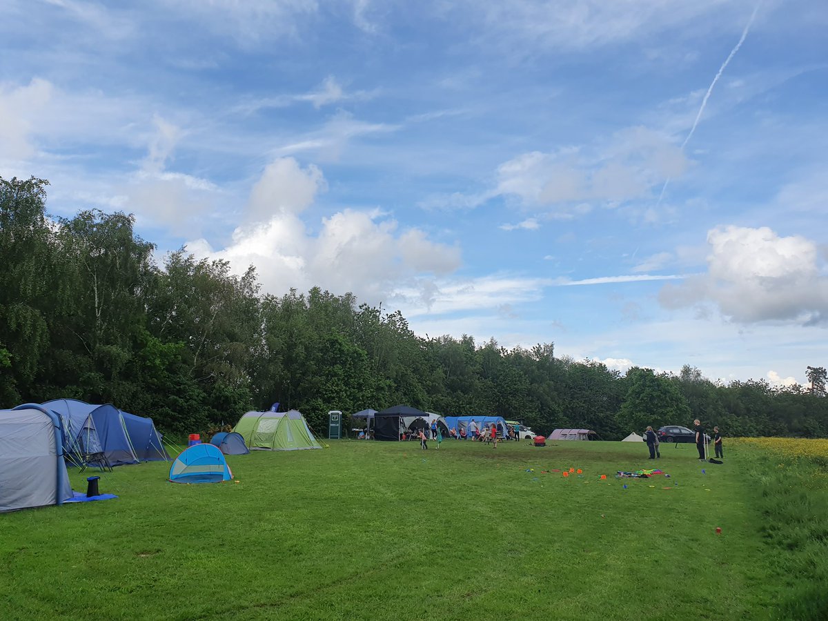 When the rains clears, bright skies and people that just get it. CGM alarms, pump alarms no sweat! @T1DwarriorStoke Camp BBQ winding down. Fed up of cooking now! #peersupport #T1D #gbdoc