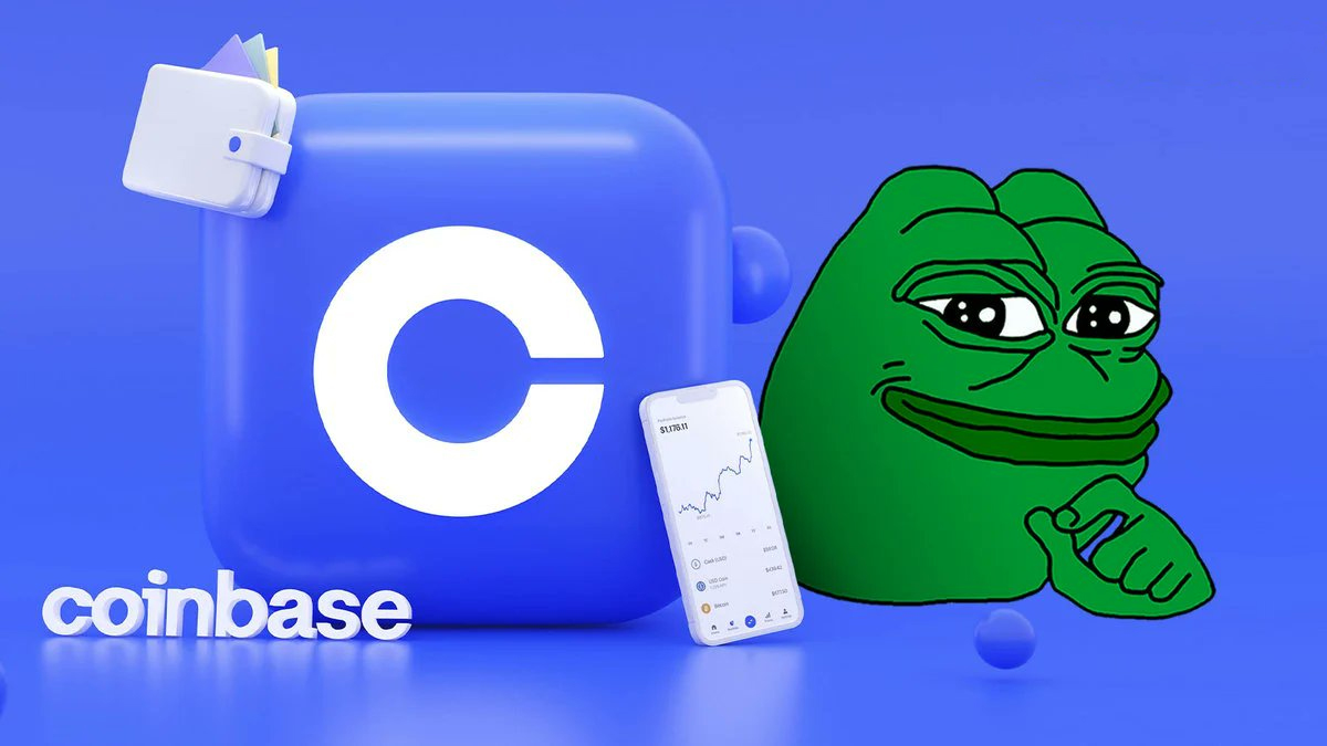 ❤️Like And🔄RT if you think  Coinbase #Coinbase  should list  $PEPE 🙌