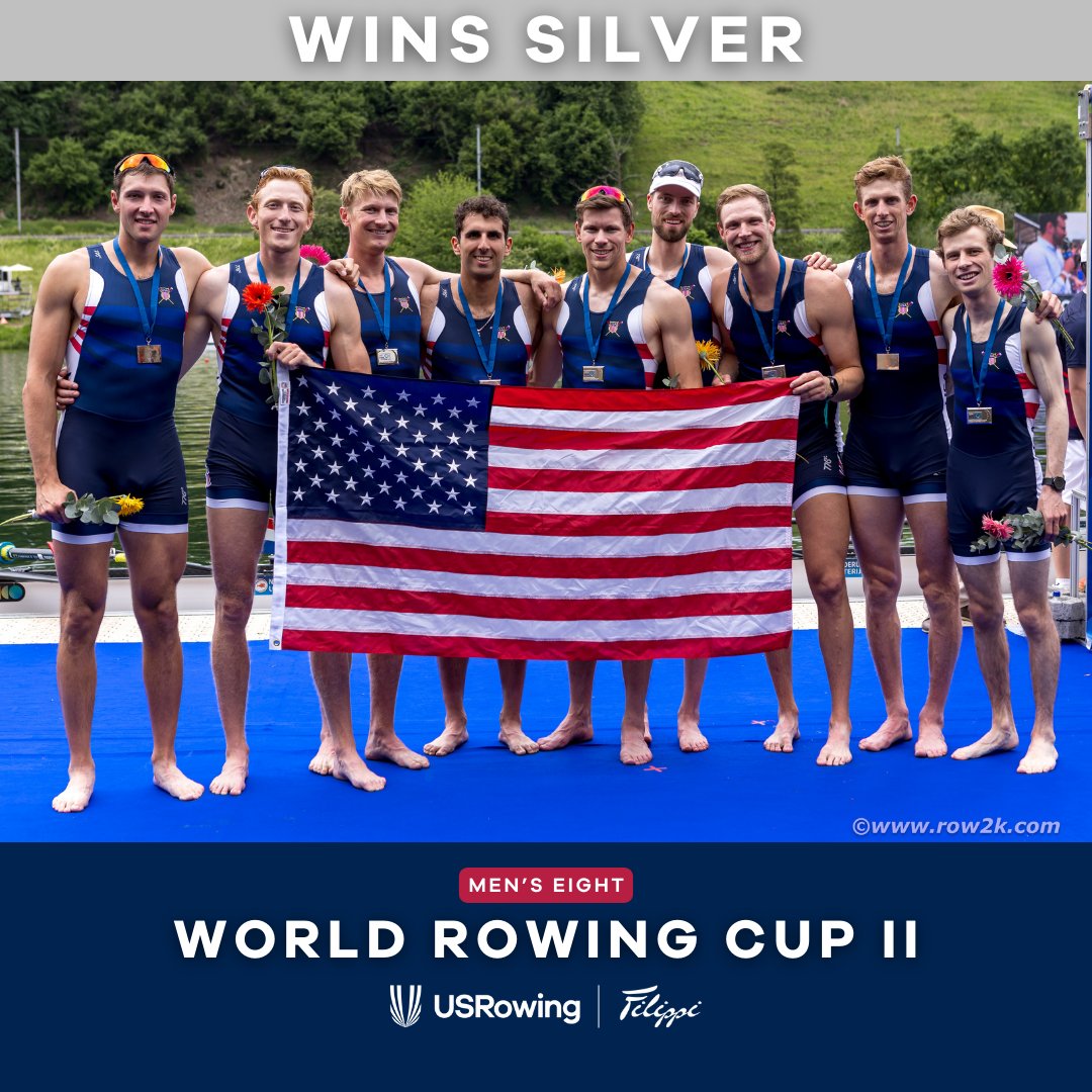 #WRCLucerne Day 3️⃣‼️ U.S. crews win 7 medals at World Cup II. Gold in the men’s 4- and women’s 2x, silver in the men’s 8+ and women’s LW1x, bronze in the women’s 8+, women’s 4- and women’s LW 2x! (1/2)