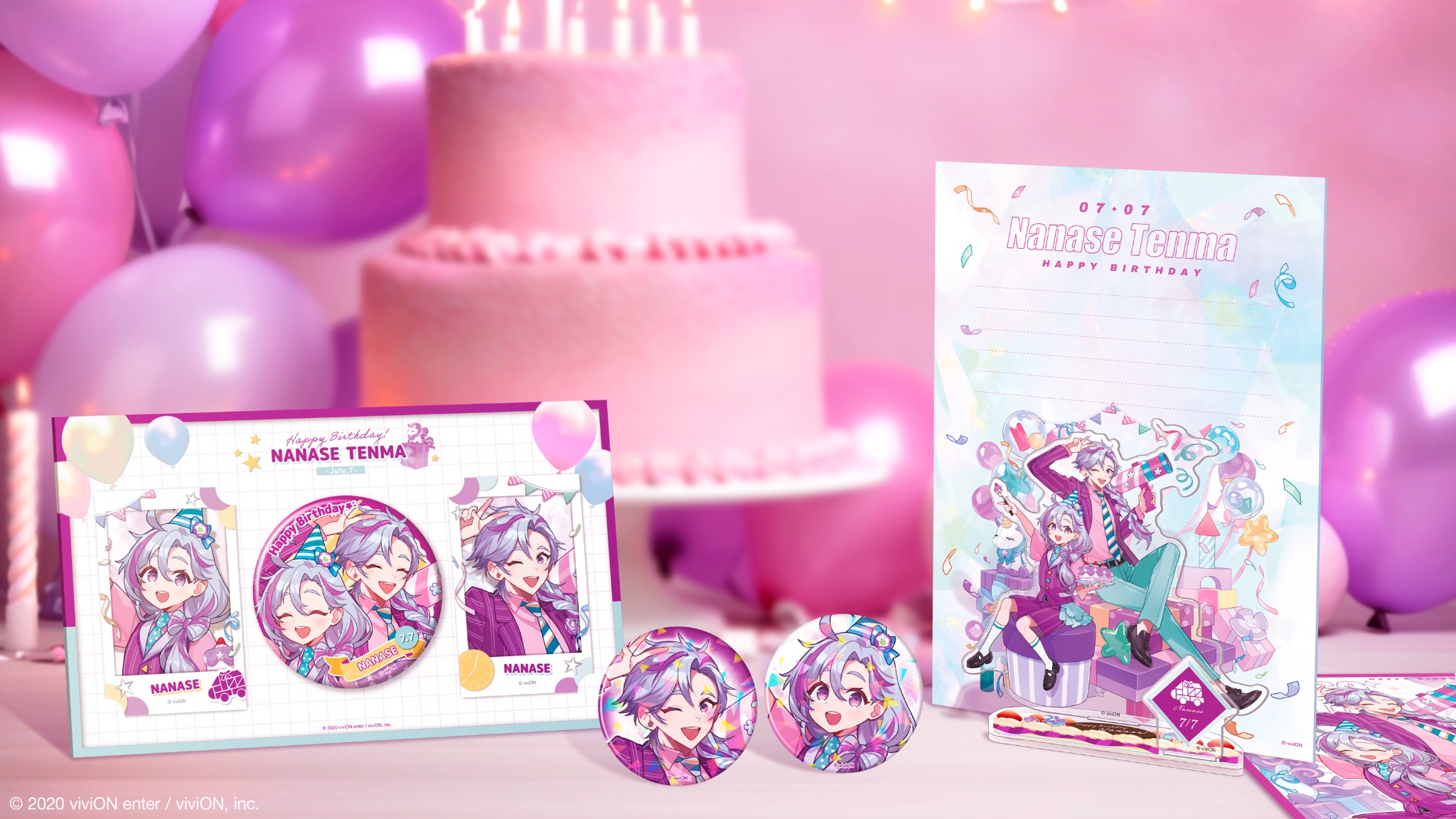 🕖🦄天馬七星🦄🕖 誕生日グッズ受注予約開始🌟 - Clock over