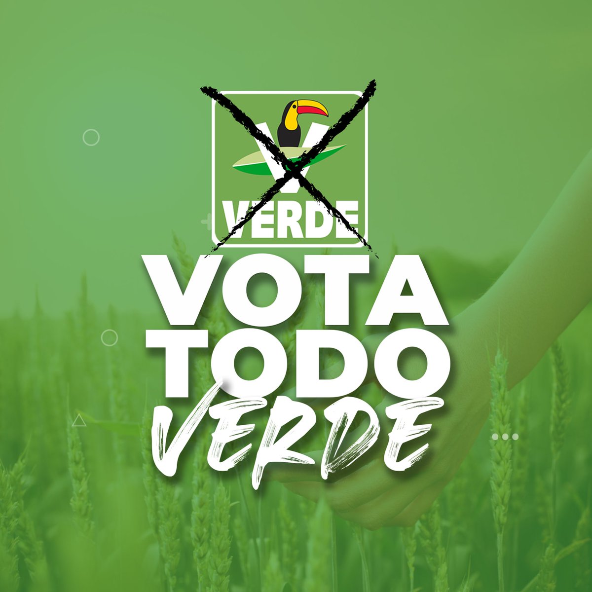 ¡#VotaVerde para un futuro más sostenible!

Este 2 de junio #VotaTodoVerde 

 #VotaVerde #SomosVerdes