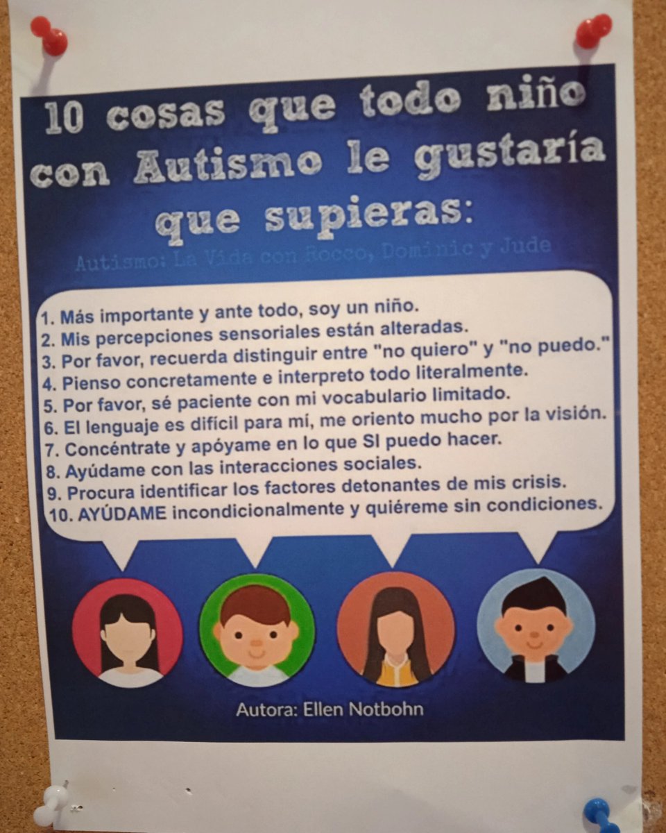 En el tablón de anuncios del #GrupoAmás de #Móstoles siempre nos sorprenden con unos carteles maravillosos. Este es un ejemplo, donde nos indican 10 cosas que a todo #PequeñoSamurai le gustaría que supieras!!