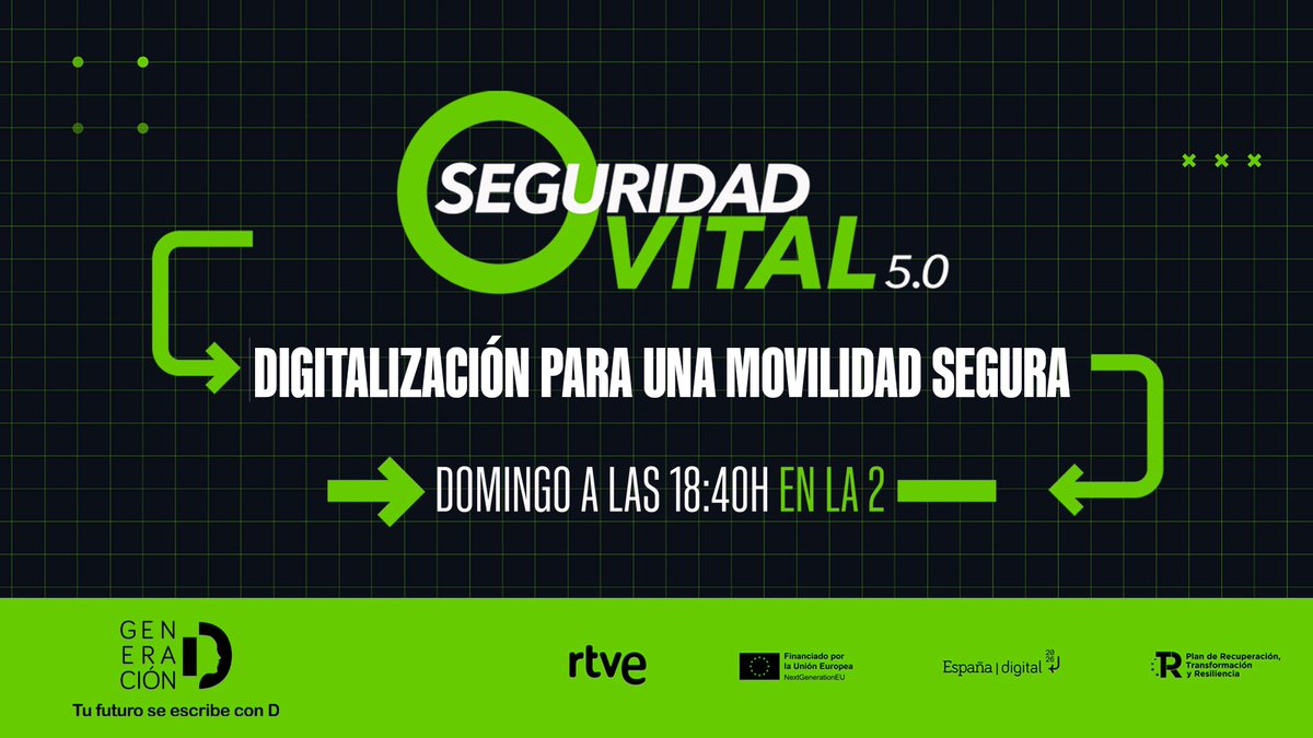 ¡Comenzamos con otro programa de #SeguridadVital 🙌! Hoy desde @Ayto_Aranjuez 😍 😉 Nos podéis ver en @la2_tve y online en el siguiente enlace: rtve.es/play/videos/di… Gracias por acompañarnos 🥰