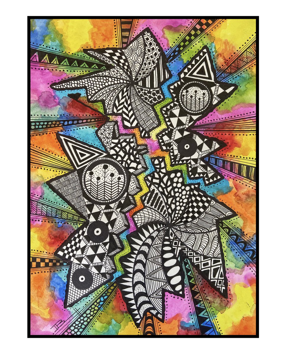 IanBarrettArt's tweet photo. SPLITTING UP

#watercolours #watercolorpainting #watercolourart #sharpie #sharpieart #sharpiedrawing #sharpieartwork #blackmarker #blackpens #blackfineliners #abstractart #abstractartist #abstractpainting #abstractexpressionism #contemporaryabstract #contemporaryabstractart https://t.co/ppylOruGeP