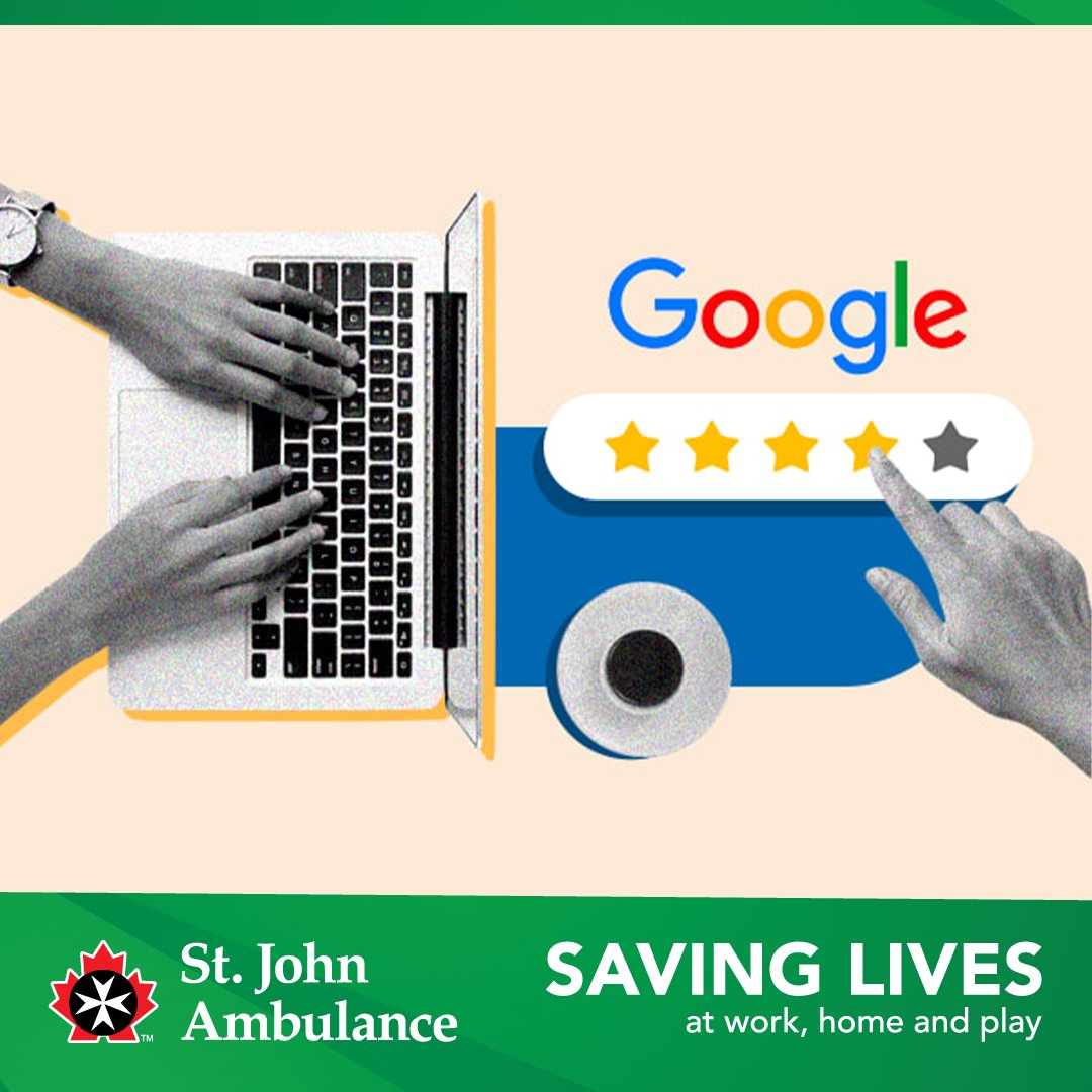 With over 1,125 Reviews and over 2,000 monthly searches, our Google Business page is the perfect place to review past training participants’ feedback or leave your own! Leave us a Google Review at g.page/r/CVcueAgnKWYv… #stjohnambulance #google #googlereview #googlereviews