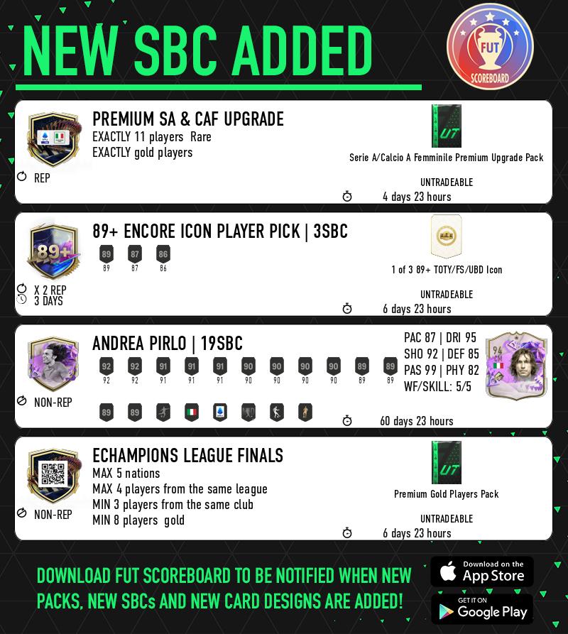 🧩 NEW SBC ADDED 🧩