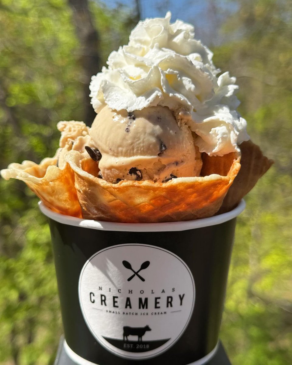 'Tis the season for Nicholas Creamery🍦 Cool down with some homemade ice cream now that the days are getting warmer. What's your favorite ice cream flavor? #NicholasCreamery #VisitNJ #JerseySummer #MDW 📷IG: nicholascreamery