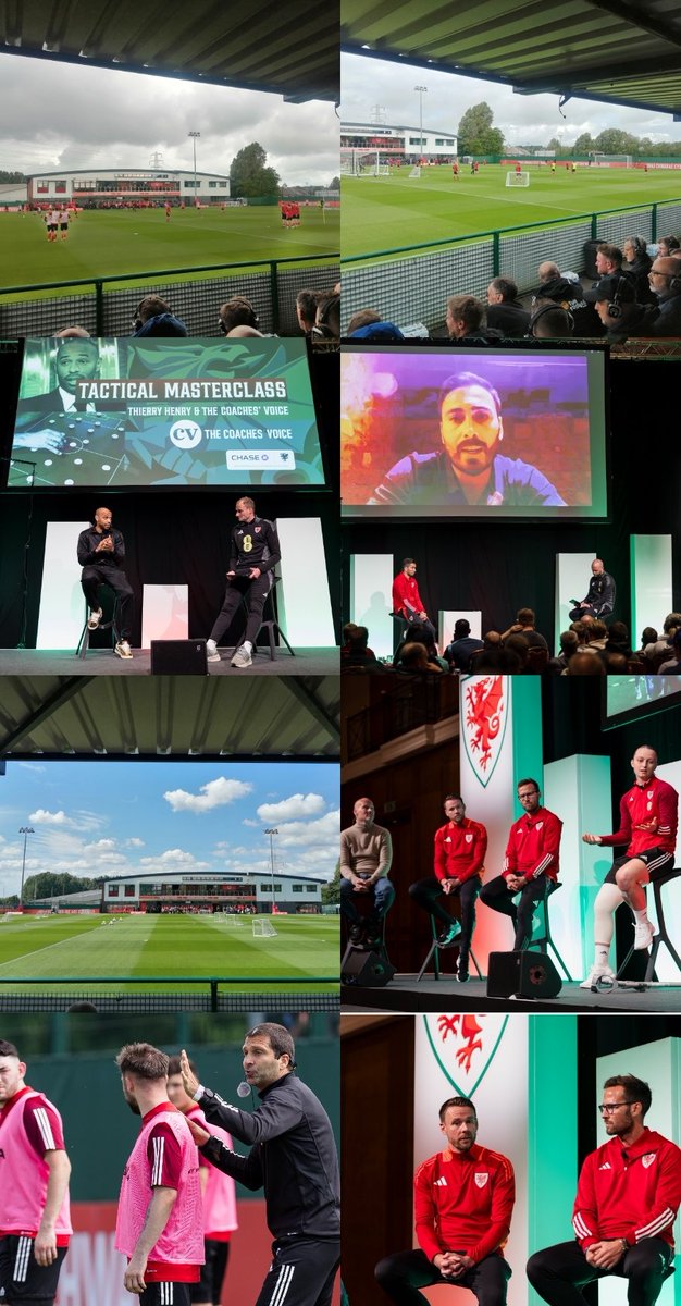Unbelievable weekend at the Celtic manor for the FAW coaching conference, <a href="/JoaoTRA/">João Tralhão</a> and  <a href="/nurisahin/">Nuri Şahin</a> with the two stand out sessions on the grass. Thierry Henry master class 🔥🔥🔥<a href="/FAWCoachEd/">⚽️ FAW Coaching</a> <a href="/FAWales/">FA WALES</a>