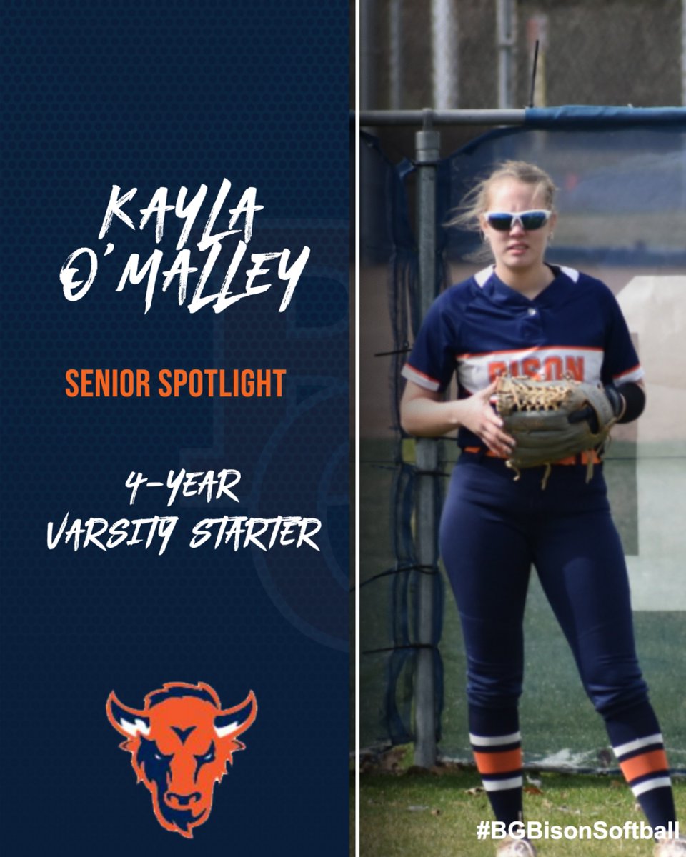 Kayla O'Malley finishes her career at BG with 121 Hits (7th all time), 116 runs, 83 RBIs (4th all time), and 13 HRs (4th all time).  She had a career batting average of .353 and will continue her playing career at Grinnell.  We wish you the best!  #FightOn #1BG <a href="/BGBisonAD/">Buffalo Grove Athletics</a>