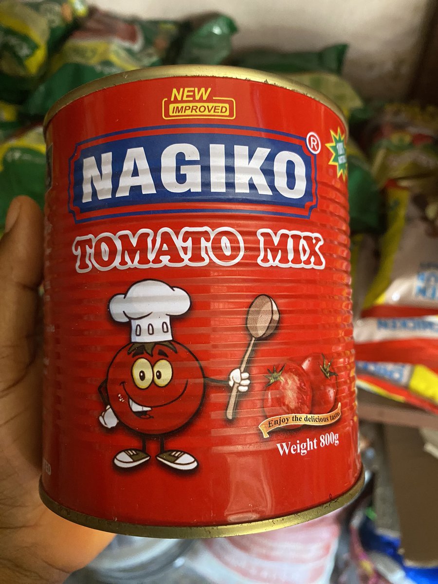 Has Erisco Foods Limited rebranded and nicodemously pushed this hideous brand into the market? “EFL” sounds like Erisco Foods Limited. The cover design, ingredients and location on “Toma Good” is identical to Nagiko Tomato Mix.

They are both produced in Ikeja, Lagos.

I smell