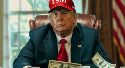 proteccFIRST's tweet photo. Trump meta is taking the space by storm.

The community  taking over at @StatesTrcto1 is really impressing me. Comm coming together filling the MW and raiding like demons. 

Also, the ticker $USDT is just on another level.

Let's go, it's Trump season chads. https://t.co/lsNIVMgrc9