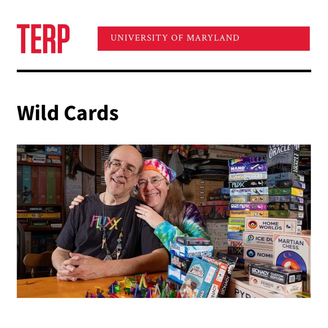What's in a name? Would Looney Labs be as wild or even be at all without Andrew Looney being a Looney rather than a Jones or Smith? Ponder that question and more in this great article by Sala Levin (class of 2010) in TERP from the @UofMaryland.