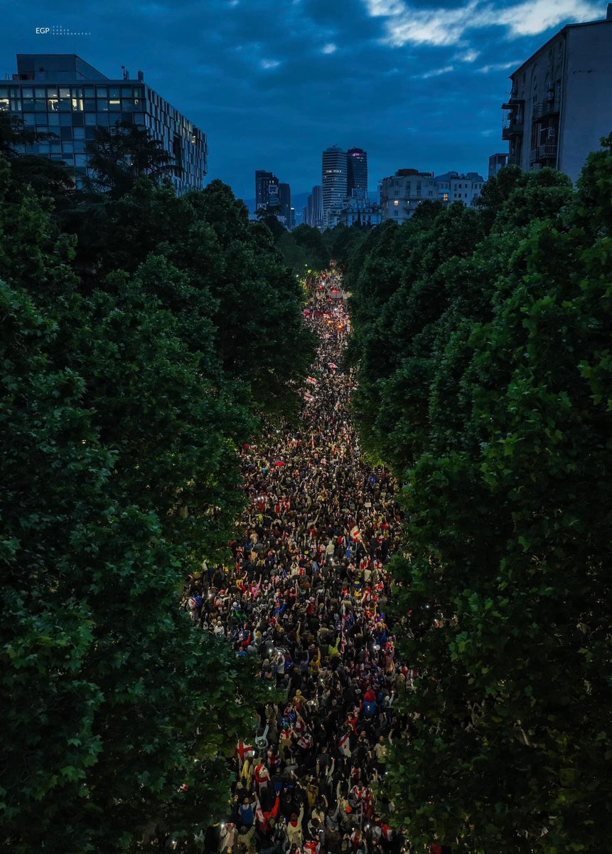 Happy independence day Georgia ❤️ We would never stop fighting for you. #HappeningNow 🎥 Ezz Gaber