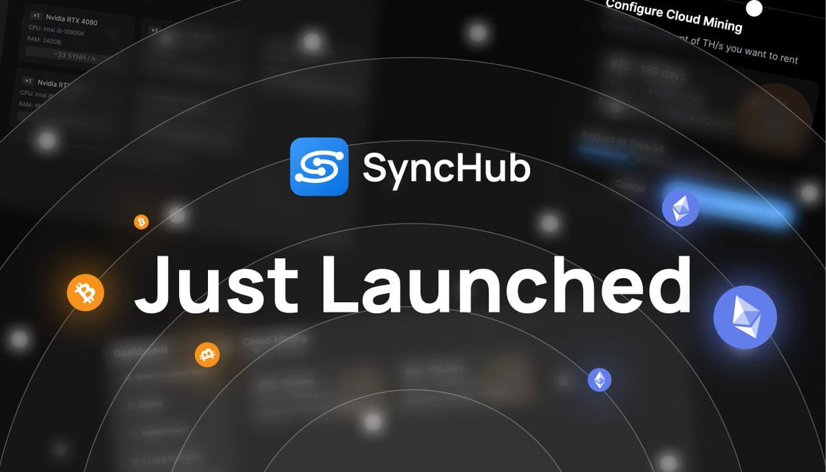 SyncHubAI's tweet image. $SYNH launched

Dextools: dextools.io/app/en/ether/p…

Official contract:
0x9AE7C53210f6f847740794eD7FCfAe73706F72BA

Current tax 30/30