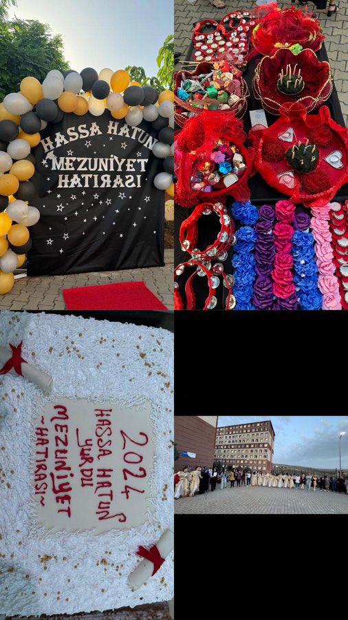📍Hassa Hatun Kız Öğrenci Yurdu

🎓Mezuniyet Gecesi🎉

Hassa Hatun Yurdumuzda kalan dönem sonunda mezun olarak aramızdan ayrılacak öğrencilerimiz için mezuniyet gecesi düzenlendi.🎈

#GSBHerAnındaHepYanında
<a href="/OA_BAK/">Dr. Osman Aşkın Bak</a> <a href="/gencliksporbak/">Gençlik ve Spor Bakanlığı 🇹🇷</a>
