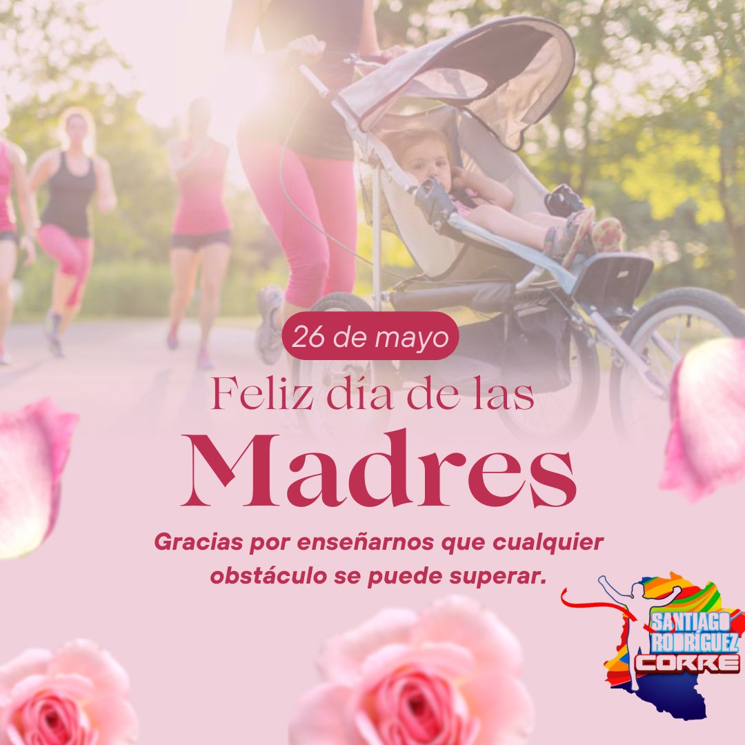 Gracias por enseñarnos que cualquier obstáculo se puede superar.
Muchas felicidades mamá.
