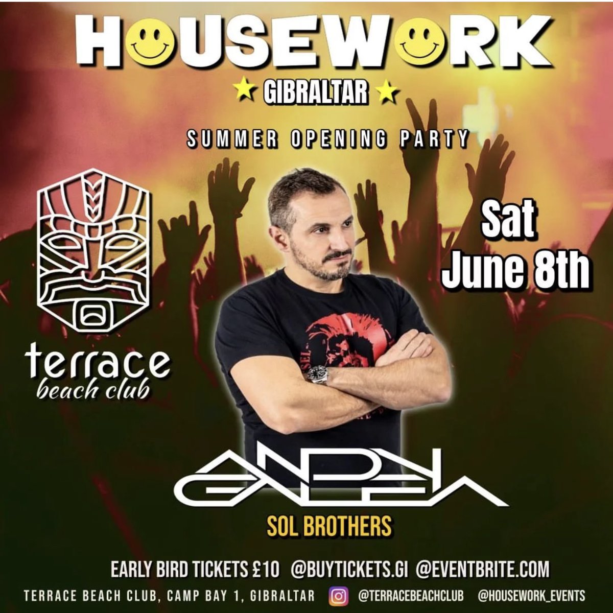 Now this is gonna be a vibe, I'm making my debut down the road in Gibraltar for the Housework crew on Saturday June 8th
#housework #gibraltar #housemusicfamily #housedjs #soulfulhousedj