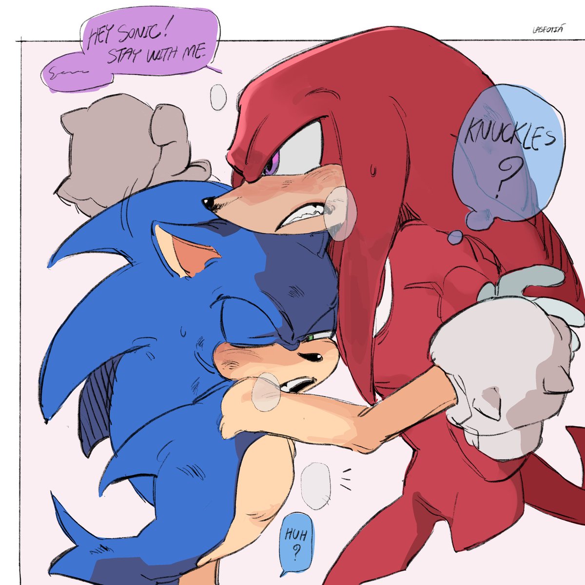 take a break from works with these two #sonknux