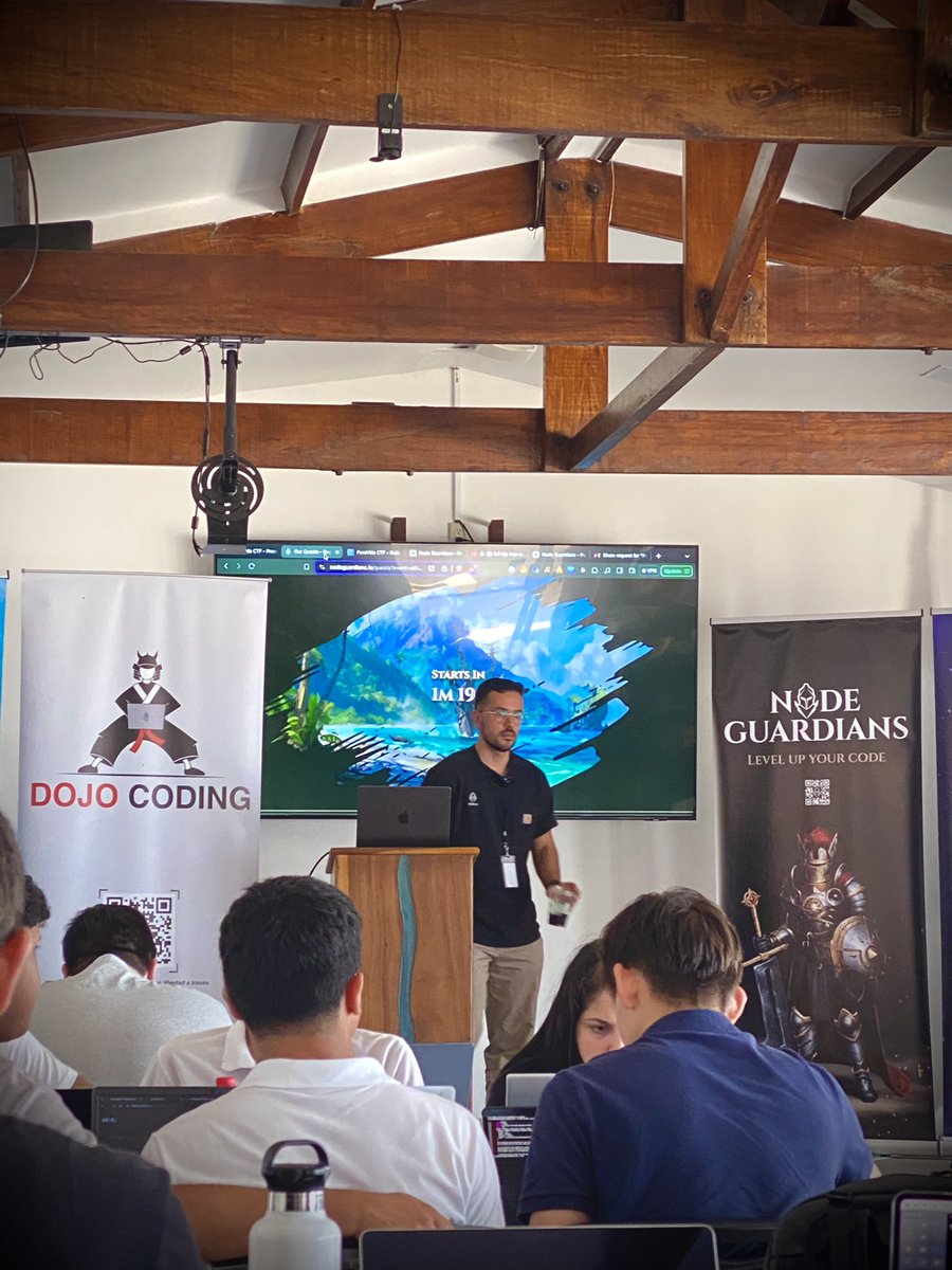 It was a great event yesterday, thanks for create opportunities <a href="/0xBeja/">Beja</a> <a href="/nodeguardians/">Node Guardians</a> <a href="/OnlyDust_com/">OnlyDust</a> <a href="/Starknet/">Starknet (BTCFi arc) 🥷</a>