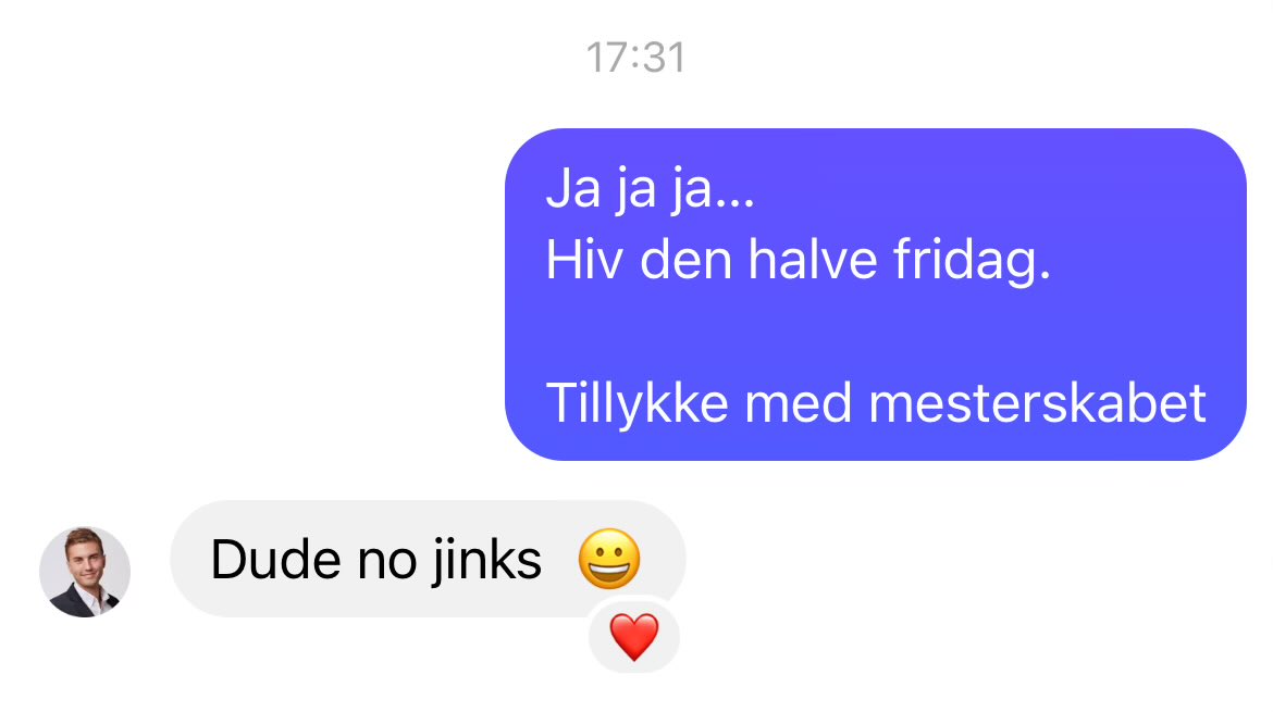 FribertNicholas's tweet photo. Med 3 mål i buffer ved pausen… https://t.co/wzsCoHCPRd